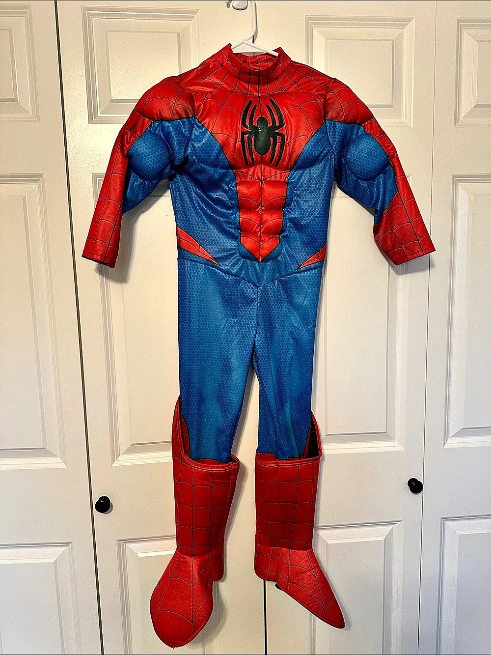 Marvel Spider-Man Superhero Costume in Red & Blue Like New